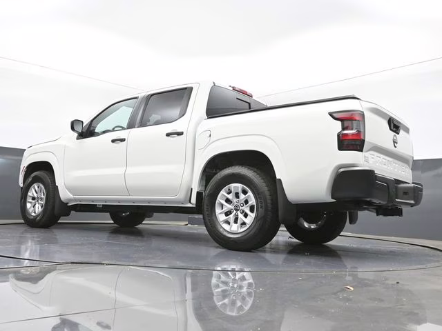 2026 Glacier White Nissan Frontier S RWD Truck
