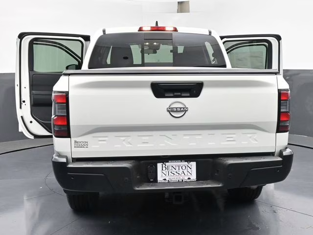 2026 Glacier White Nissan Frontier S RWD Truck