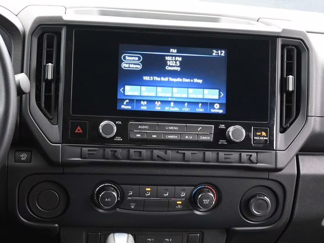 2026 Glacier White Nissan Frontier S RWD Truck