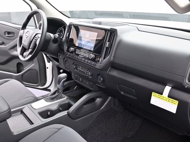 2026 Glacier White Nissan Frontier S RWD Truck