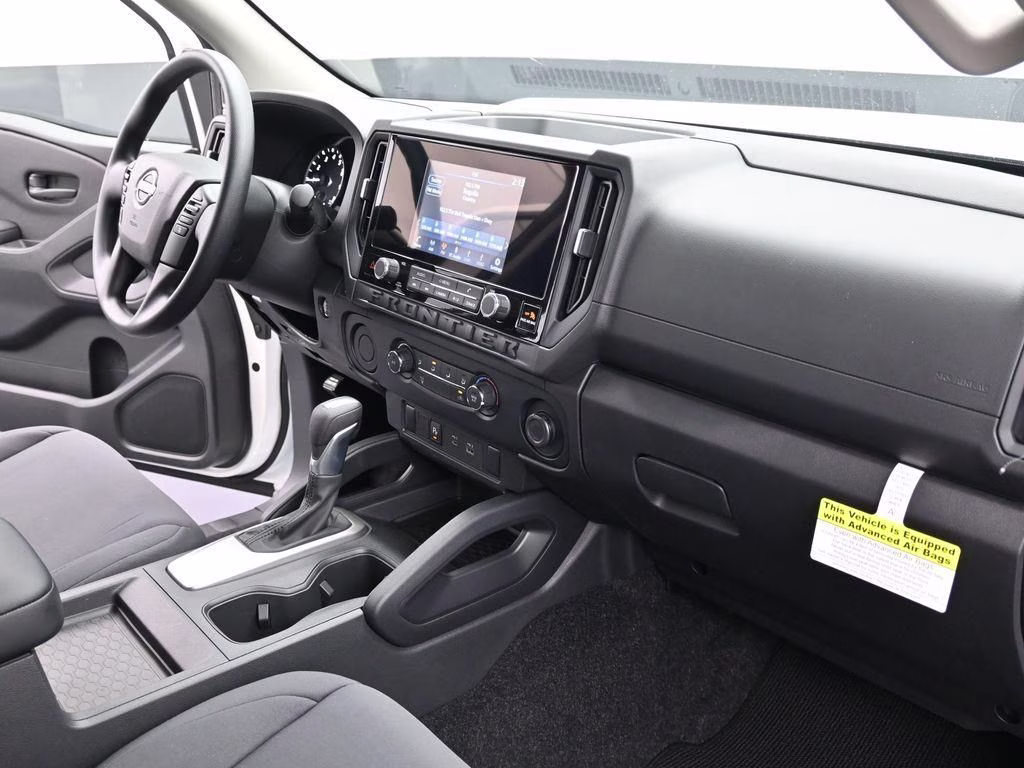 2026 Glacier White Nissan Frontier S RWD Truck