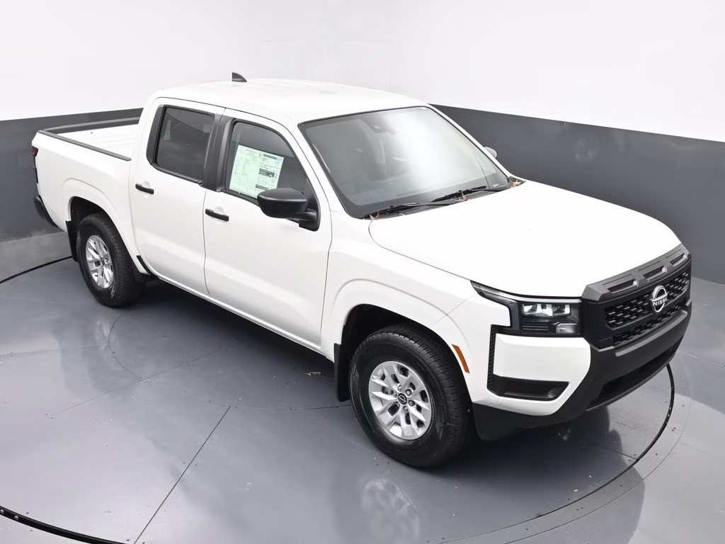 2026 Glacier White Nissan Frontier S RWD Truck