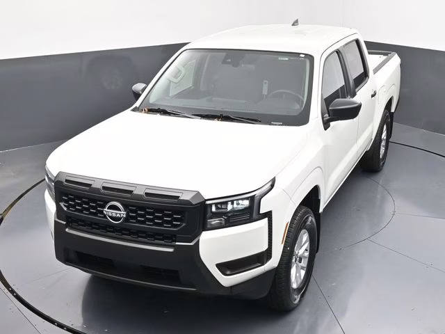 2026 Glacier White Nissan Frontier S RWD Truck