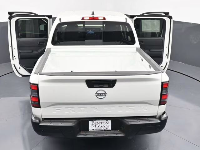 2026 Glacier White Nissan Frontier S RWD Truck