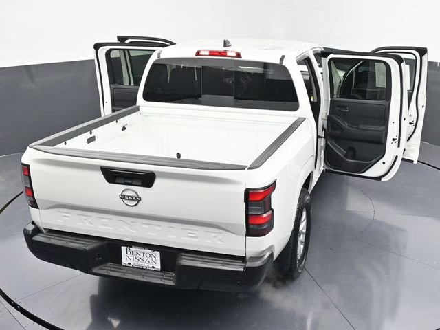 2026 Glacier White Nissan Frontier S RWD Truck
