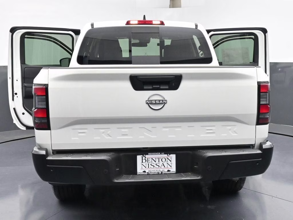2026 Glacier White Nissan Frontier S RWD Truck