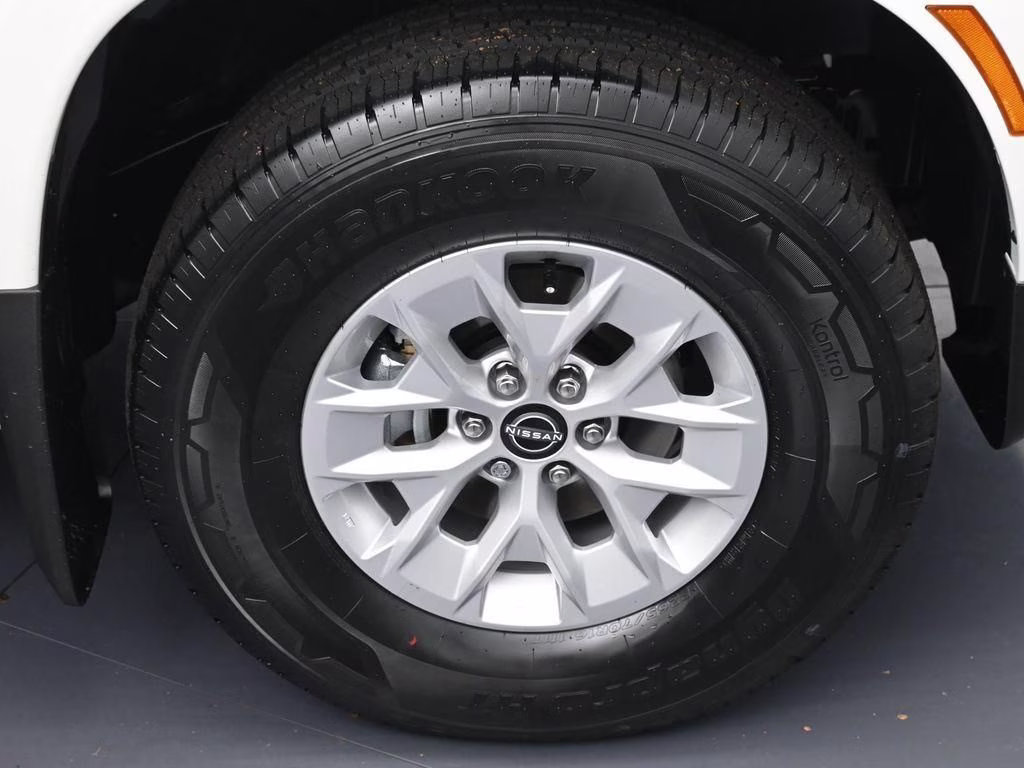 2026 Glacier White Nissan Frontier S RWD Truck