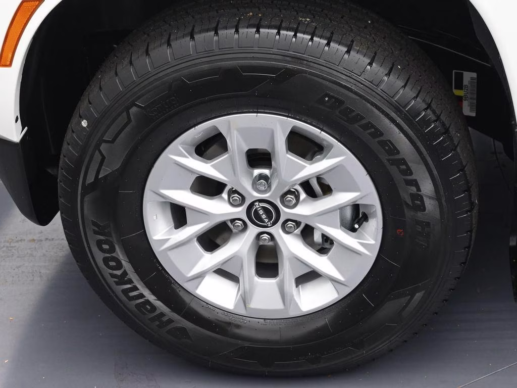 2026 Glacier White Nissan Frontier S RWD Truck
