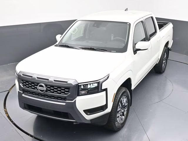 2026 Glacier White Nissan Frontier SV 4X4 Truck