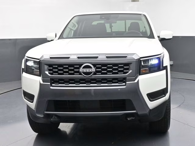 2026 Glacier White Nissan Frontier SV 4X4 Truck