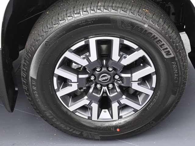 2026 Glacier White Nissan Frontier SV 4X4 Truck