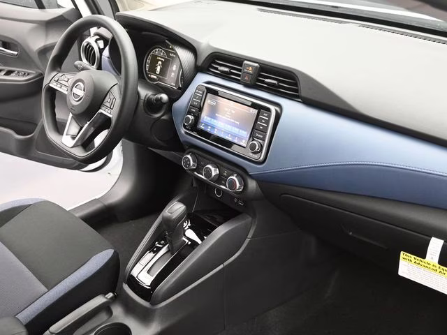 2025 Aspen White Tricoat Nissan Versa 1.6 SV FWD Sedan
