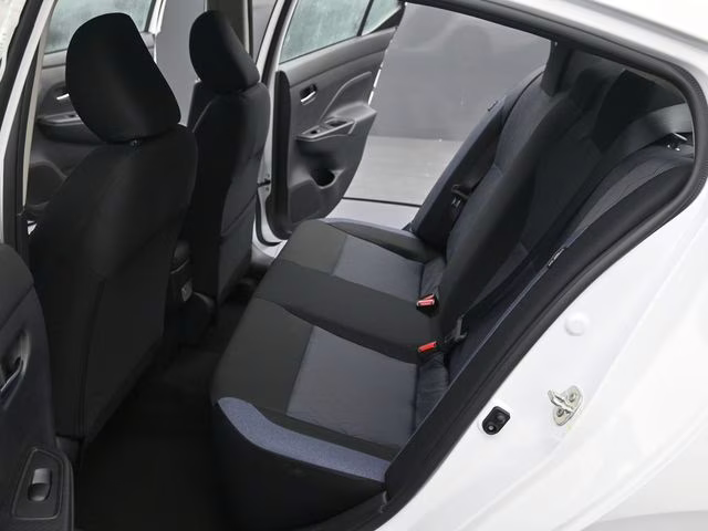 2025 Aspen White Tricoat Nissan Versa 1.6 SV FWD Sedan