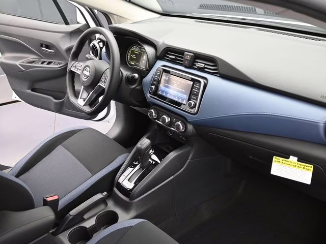 2025 Aspen White Tricoat Nissan Versa 1.6 SV FWD Sedan