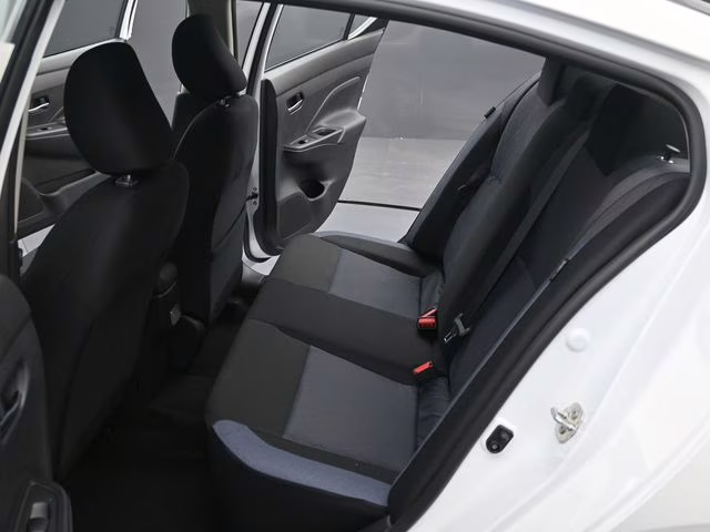 2025 Aspen White Tricoat Nissan Versa 1.6 SV FWD Sedan