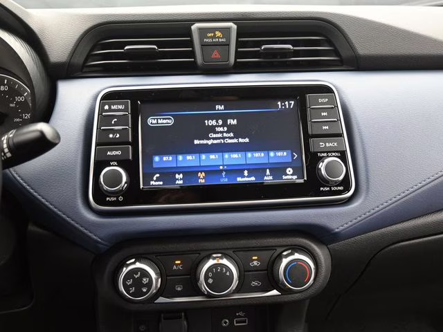 2025 Gray Sky Pearl Nissan Versa 1.6 SV FWD Sedan