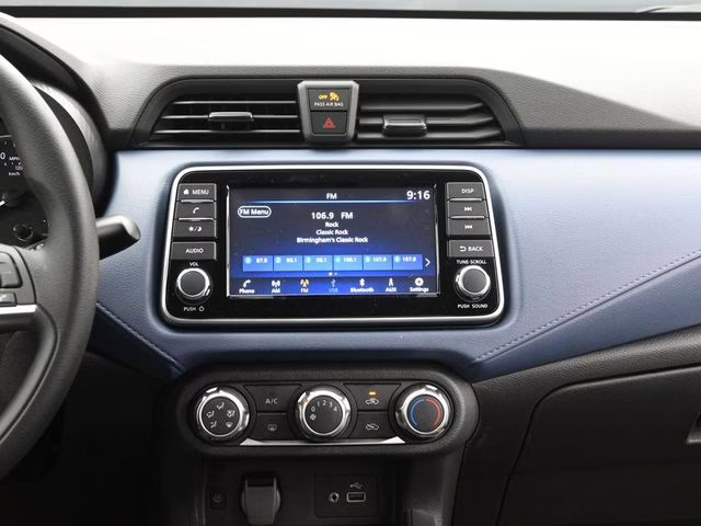 2025 Gun Metallic Nissan Versa 1.6 SV FWD Sedan