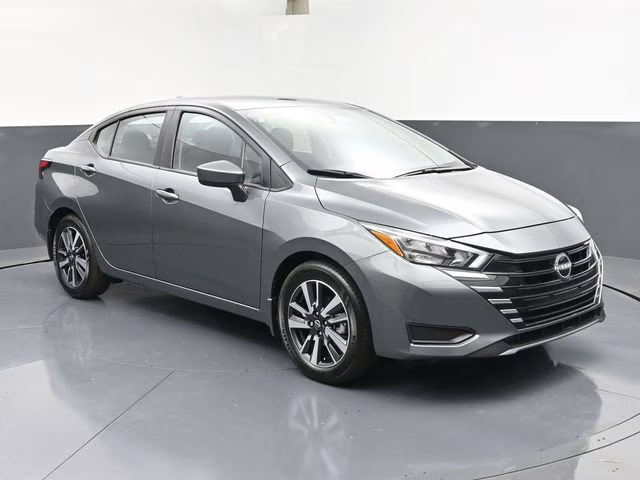 2025 Gun Metallic Nissan Versa 1.6 SV FWD Sedan