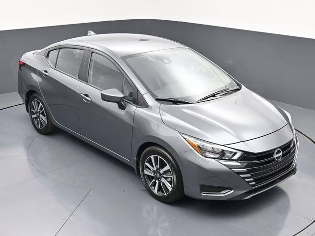 2025 Gun Metallic Nissan Versa 1.6 SV FWD Sedan