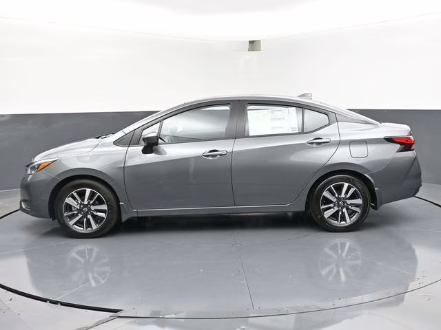 2025 Gun Metallic Nissan Versa 1.6 SV FWD Sedan