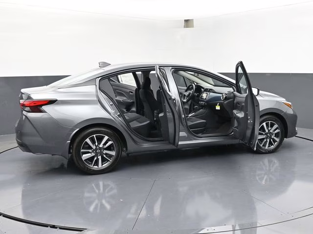 2025 Gun Metallic Nissan Versa 1.6 SV FWD Sedan