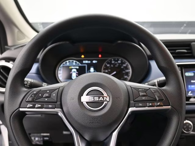 2025 Aspen White Tricoat Nissan Versa 1.6 SV FWD Sedan