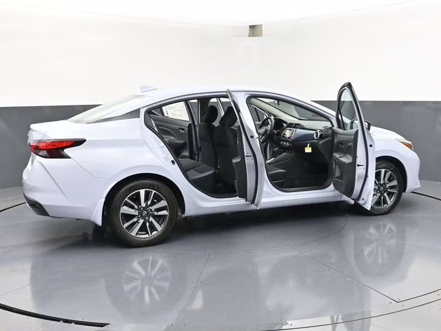 2025 Gray Sky Pearl Nissan Versa 1.6 SV FWD Sedan