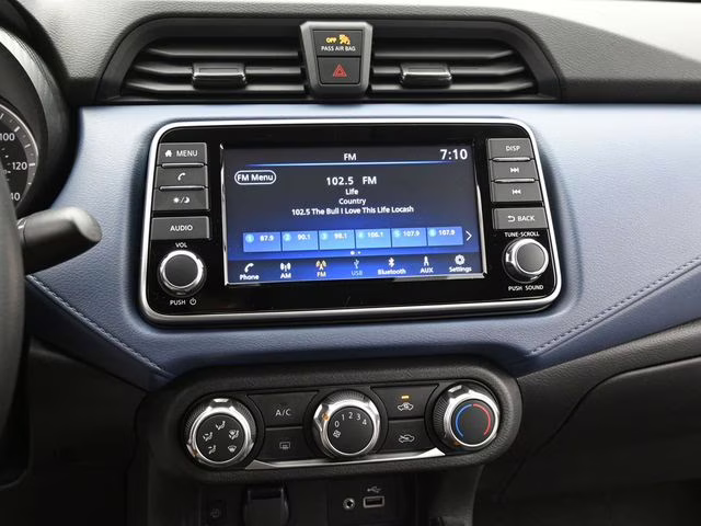 2025 Aspen White Tricoat Nissan Versa 1.6 SV FWD Sedan