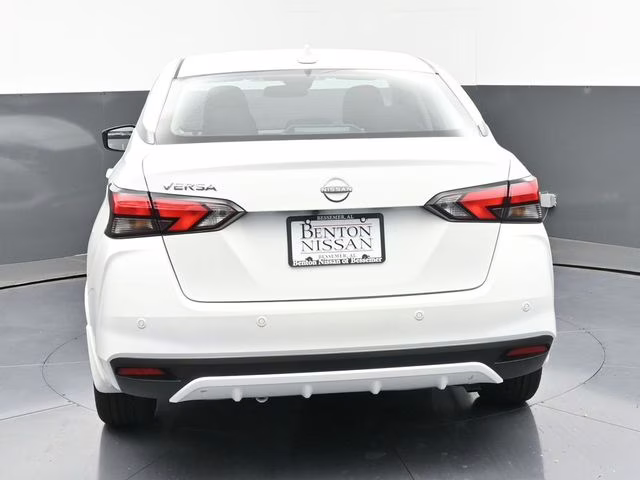 2025 Aspen White Tricoat Nissan Versa 1.6 SV FWD Sedan