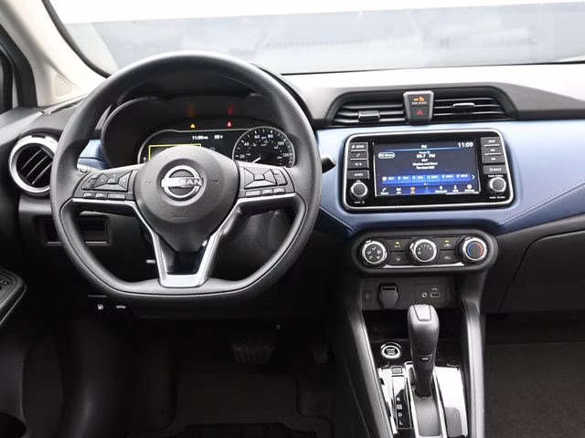 2025 Aspen White Tricoat Nissan Versa 1.6 SV FWD Sedan