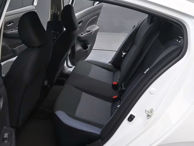 2025 Aspen White Tricoat Nissan Versa 1.6 SV FWD Sedan