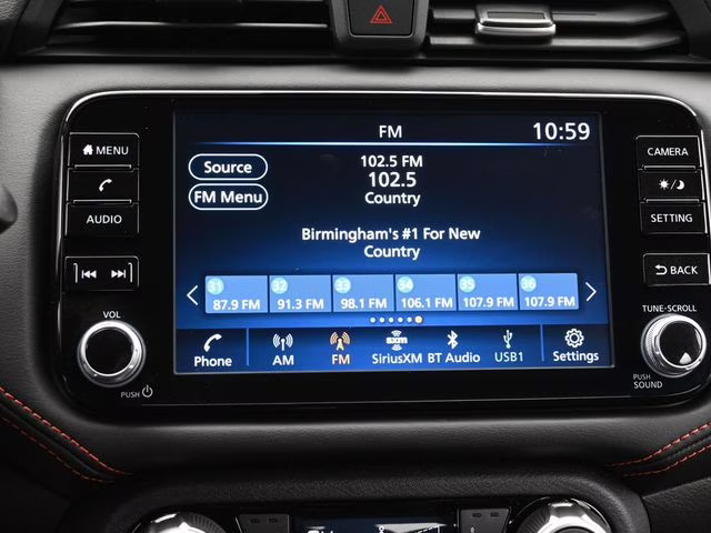 2025 Gun Metallic Nissan Versa 1.6 SR FWD Sedan