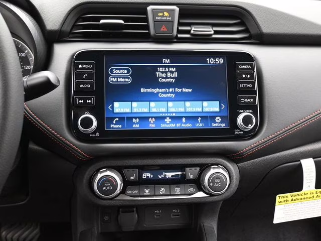 2025 Gun Metallic Nissan Versa 1.6 SR FWD Sedan