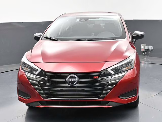 2025 Scarlet Ember Tintcoat Nissan Versa 1.6 SR FWD Sedan