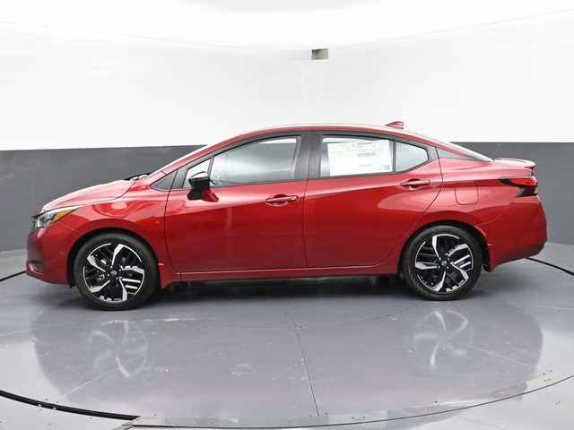 2025 Scarlet Ember Tintcoat Nissan Versa 1.6 SR FWD Sedan