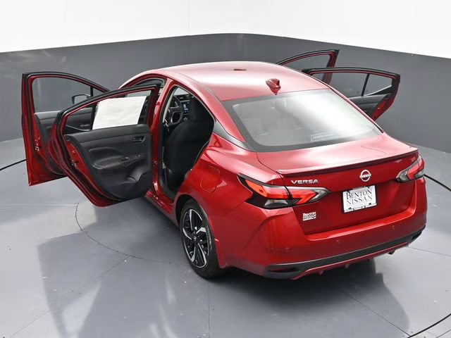 2025 Scarlet Ember Tintcoat Nissan Versa 1.6 SR FWD Sedan
