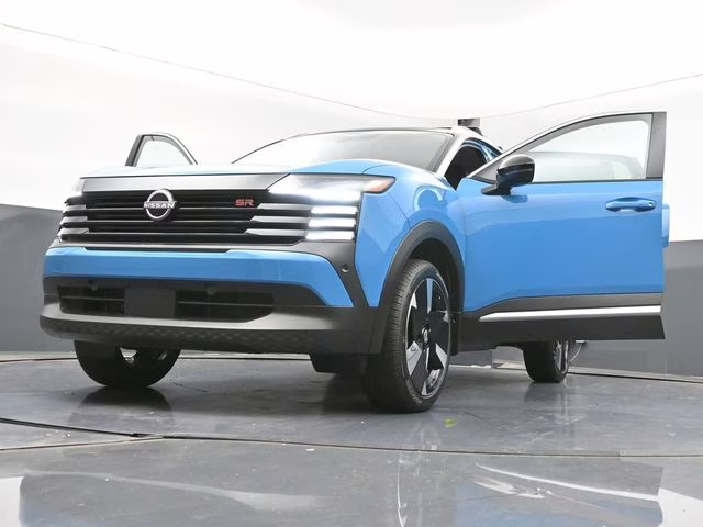 2026 Arctic Ice Blue/Black Nissan Kicks SR FWD SUV