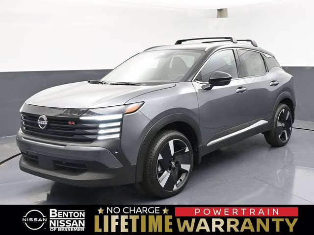 2026 Gun Metallic/Super Black Nissan Kicks SR FWD SUV