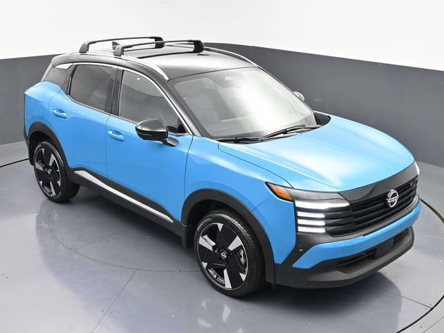 2026 Arctic Ice Blue/Black Nissan Kicks SR FWD SUV