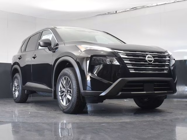 2025 Super Black Nissan Rogue S FWD SUV