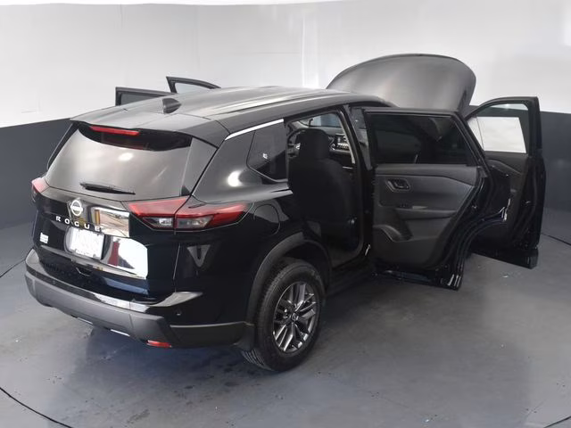 2025 Super Black Nissan Rogue S FWD SUV