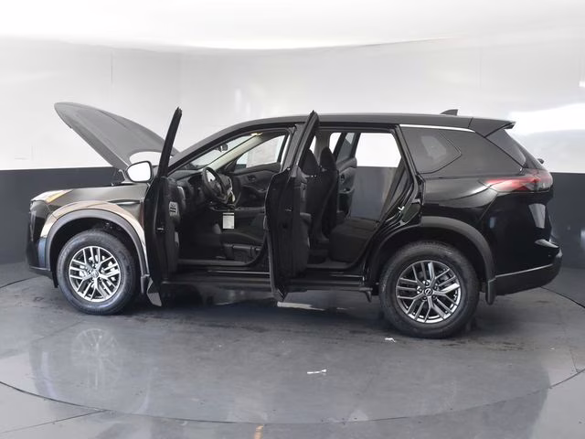2025 Super Black Nissan Rogue S FWD SUV