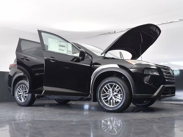 2025 Super Black Nissan Rogue S FWD SUV