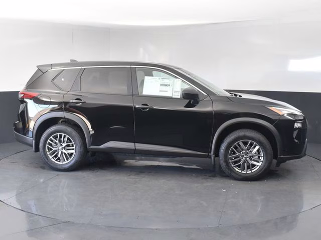 2025 Super Black Nissan Rogue S FWD SUV