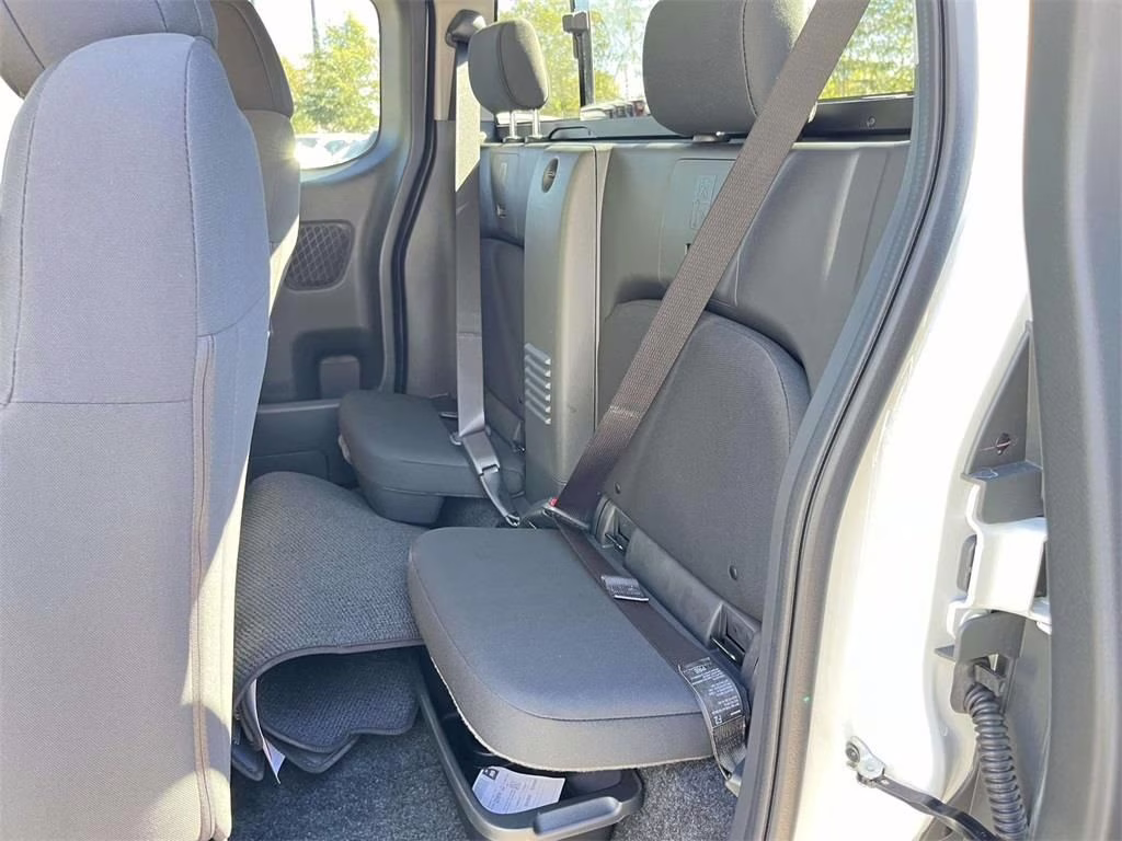 2026 Glacier White Nissan Frontier S 4X4 Truck