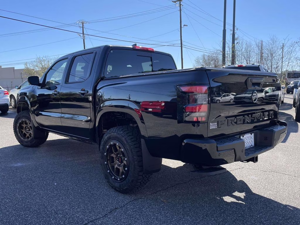 2026 Super Black Nissan Frontier SV 4X4 Truck