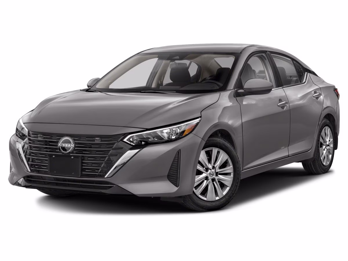2025 Super Black Nissan Sentra S FWD Sedan