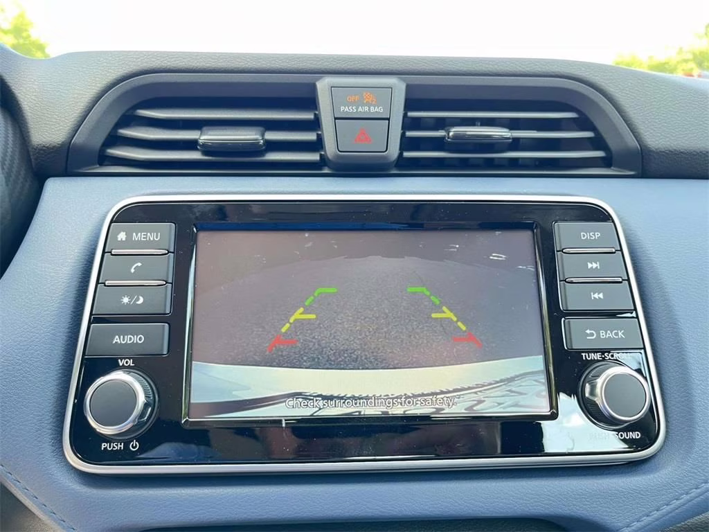 2025 Aspen White Tricoat Nissan Versa 1.6 SV FWD Sedan