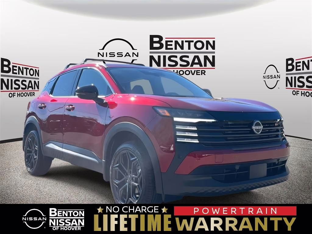 2026 Scarlet Ember Tintcoat Nissan Kicks SR FWD SUV