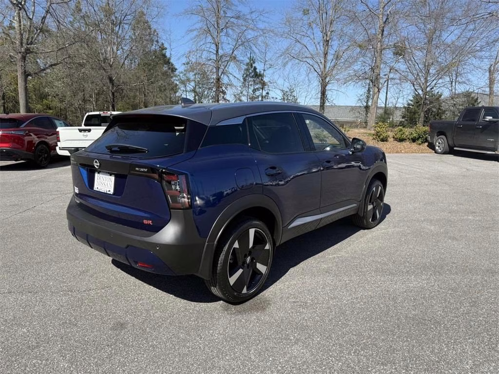2025 Deep Blue Pearl/Gun Metallic Nissan Kicks SR FWD SUV